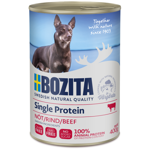 Bozita Dog Rind Singleprotein 400g Dose