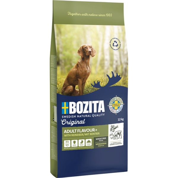 Bozita Original Adult Flavour Plus mit Rentier 12kg