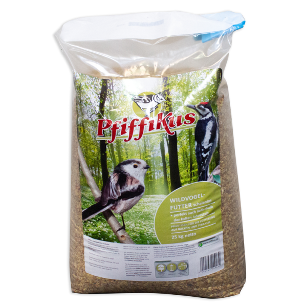 Pfiffikus Wildvogelfutter schalenlos 25kg