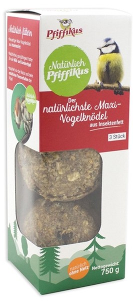 Natürlich Pfiffikus Maxi & Knödel 3 Stück Karton