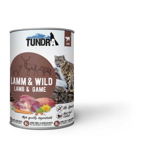 Tundra Cat Lamm & Wild 400g Dose