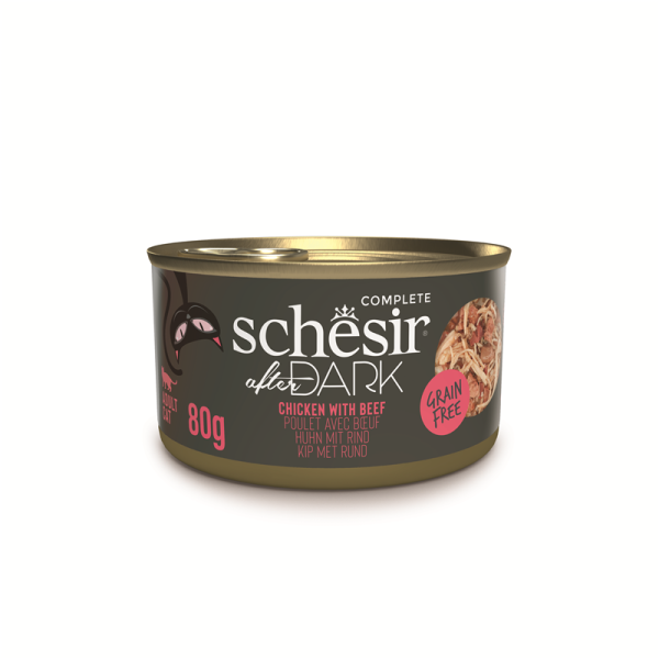 Schesir Cat AD Chicken & Beef 80g Dose