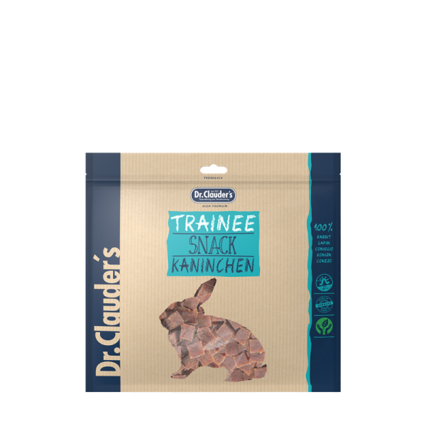 Dr. Clauder´s DC Dog Snack Trainee Kaninchenfleisch 500g Beutel