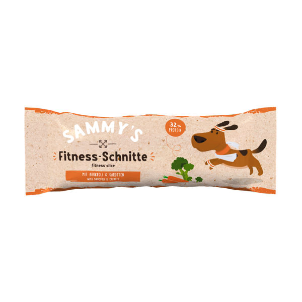 Sammy´s Fitness-Schnitte Brokkoli Karotte 25g