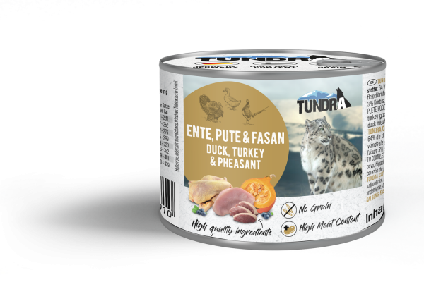 Tundra Cat Ente, Pute, Fasan 200g Dose