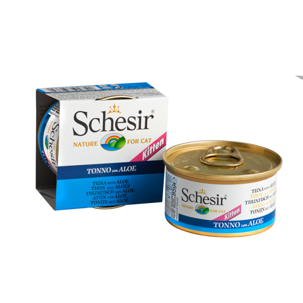 Schesir Kitten Thunfisch & Aloe 85g [*** AUSLAUFARTIKEL ***]