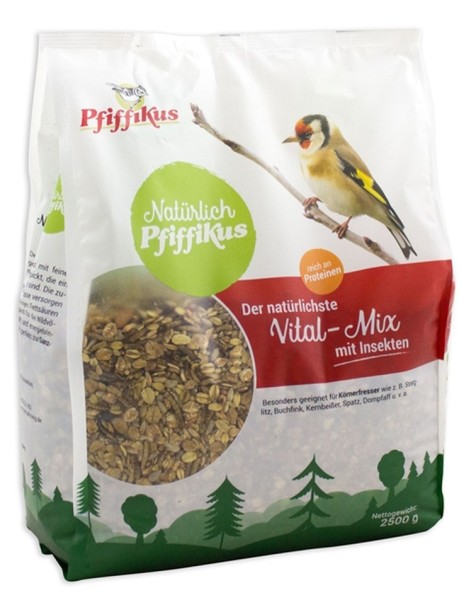 Natürlich Pfiffikus Vital & Mix Insekten 2,5kg Beutel