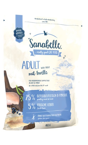 Sanabelle Adult Forelle 400g Beutel