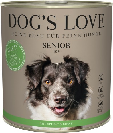 DOG´S LOVE Senior Wild 800g Dose