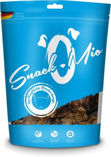 SnackOMio - vortreffliche Rinderlunge 250g Beutel