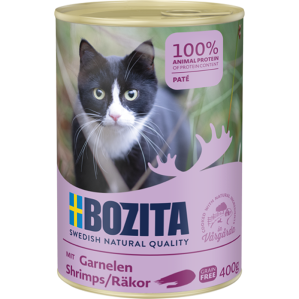 Bozita Garnelen 400g Dose