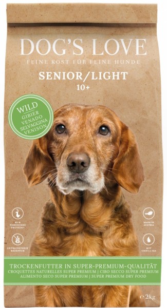 DOG´S LOVE Senior Wild 2kg