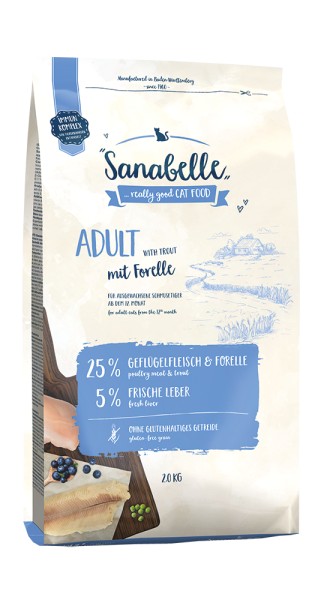 Sanabelle Adult Forelle 2kg Beutel