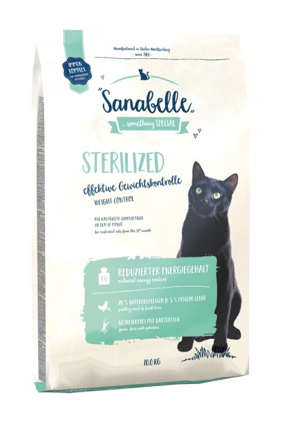 Sanabelle Sterilized 10kg Sack