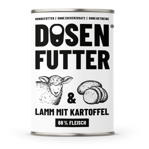 Schnauze & Co. Lamm mit Kartoffel 400g Dose