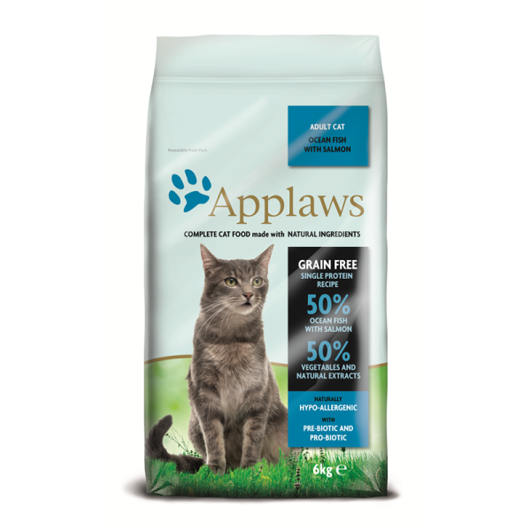 Applaws Cat Trockenfutter Seefisch & Lachs 6kg