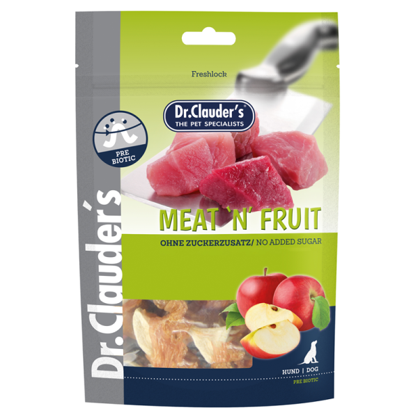 Dr. Clauder´s Meat´nFruitSnack Apfel & Hühn80g