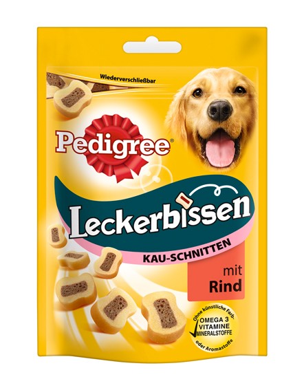 Ped. Snack Kau-Schnitten 155g