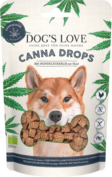 DOG´S LOVE Canna Drops Bio 150g