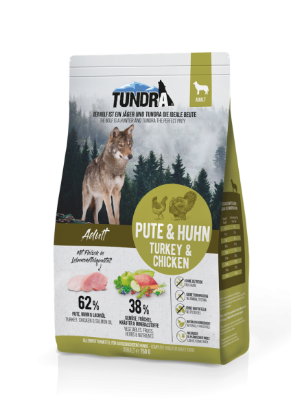 Tundra Dog Pute 750g Beutel