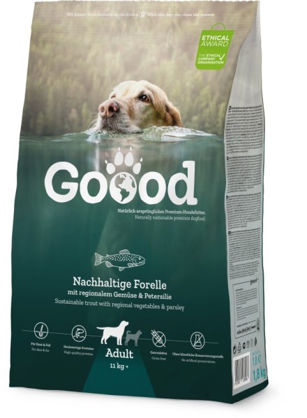 GOOOD Adult Nachhaltige Forelle 10kg