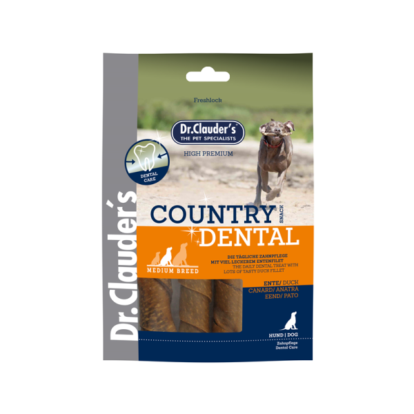 Dr. Clauder´s Country Dental Snack Ente - Medium Breed Beutel