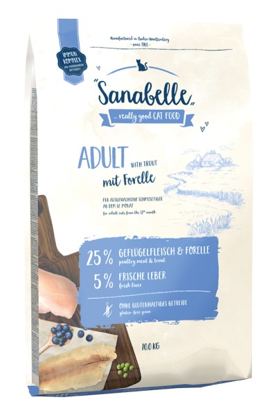 Sanabelle Adult Forelle 10kg Sack