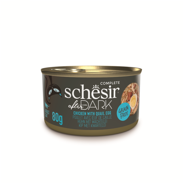 Schesir Cat AD Chicken & Egg 80g Dose