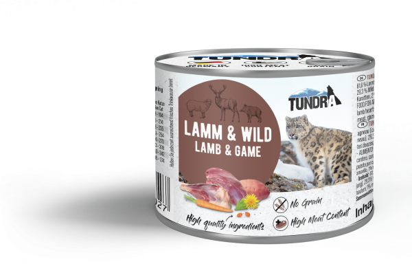 Tundra Cat Lamm & Wild 200g Dose