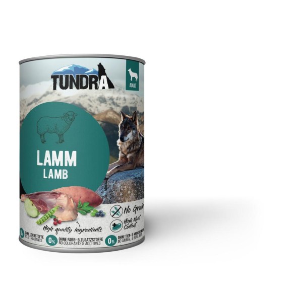 Tundra Dog Lamm 400g Dose