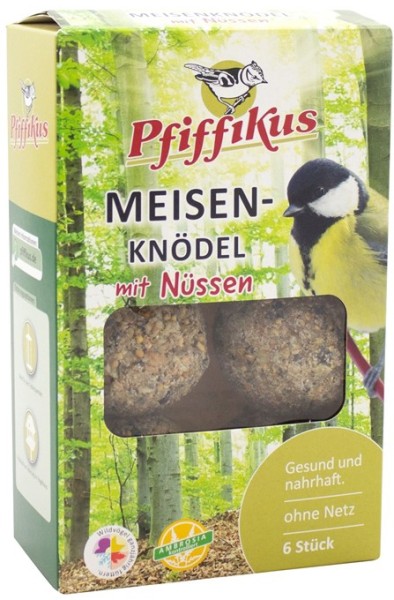 Pfiffikus Meisenknöd Nuss ohne Netz 6er Karton