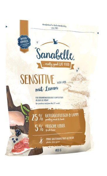 Sanabelle Sensitive Lamm 400g Beutel