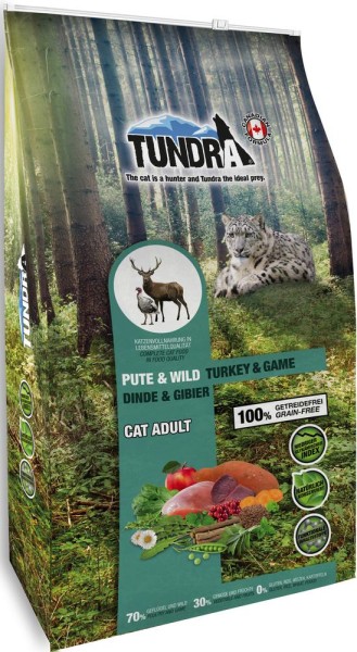 Tundra Cat Turkey & Game 6,8kg Sack