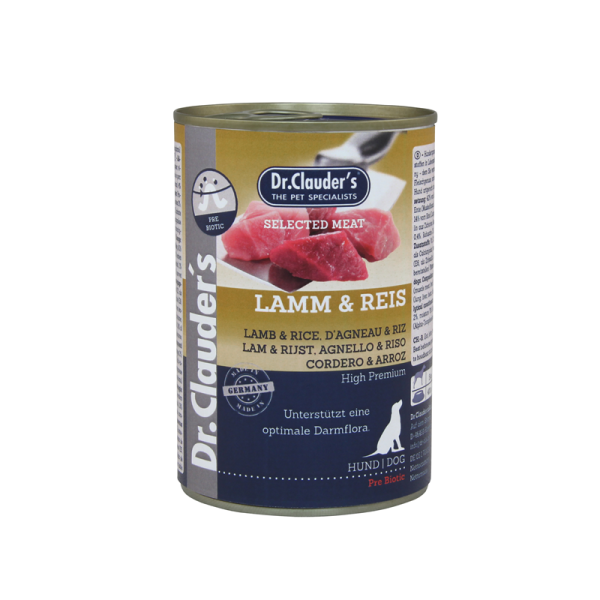 Dr. Clauder´s Prebiotics Lamm-Reis400g