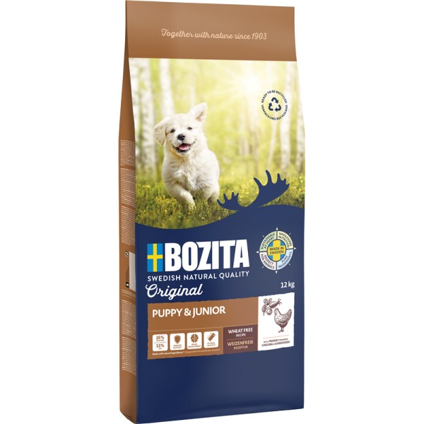 Bozita Dog Original Puppy & Junior 12kg