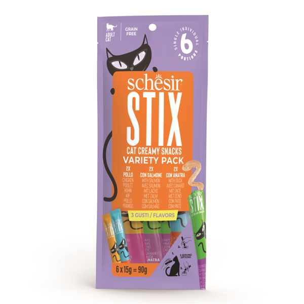 Schesir Cat Stix Variety Pack 6x15g