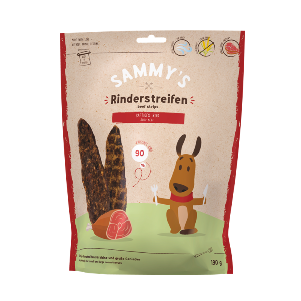 Sammy´s Rinderstreifen 190g