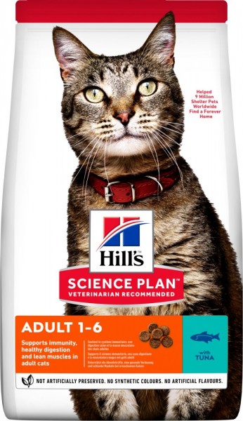 Hills Science Plan Katze Adult Thunfisch - 3kg Beutel