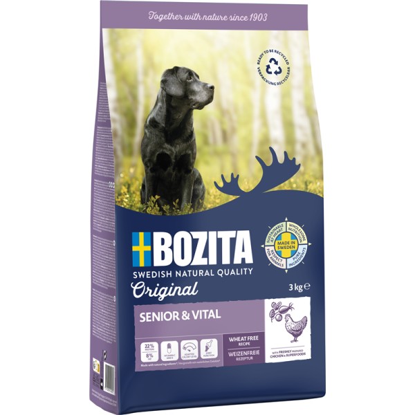 Bozita Original Adult Senior 3kg Sack