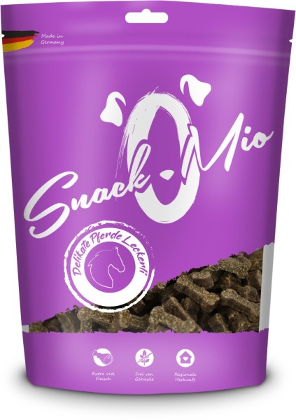 SnackOMio - delikate Pferde Leckerli 125g Beutel [*** AUSLAUFARTIKEL ***]