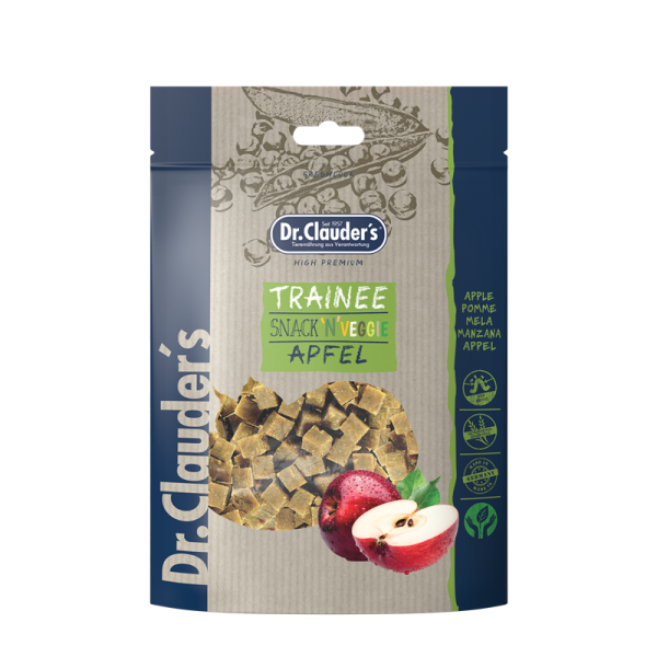 Dr. Clauder´s Dr. Clauder´s Dog Trainee Snack Veggie Apfel 80g Beutel