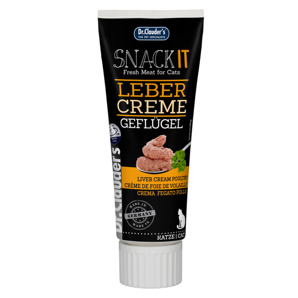 Dr. Clauder´s Snack IT Leber Creme Geflügel Tube