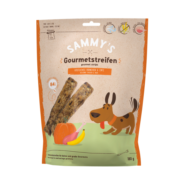 Sammy´s Gourmetstreifen Huhn & Ente 180g