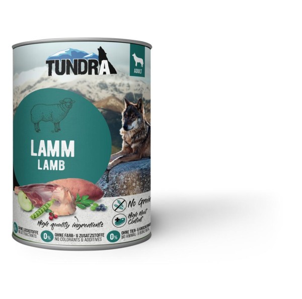 Tundra Dog Lamm 800g Dose