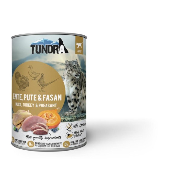 Tundra Cat Ente, Pute, Fasan 400g Dose