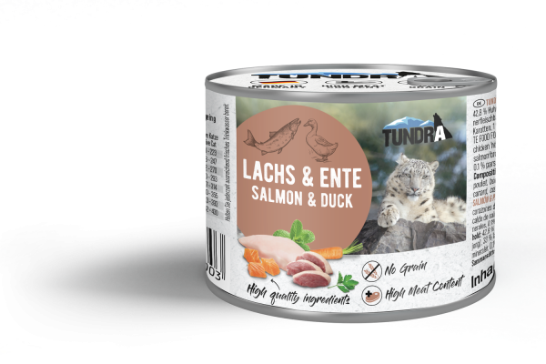 Tundra Cat Lachs & Ente 200g Dose