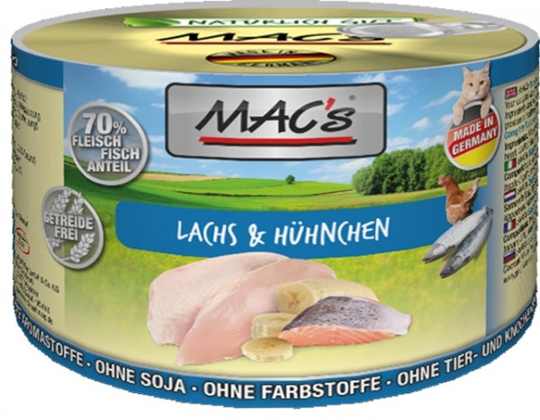 MACs Cat Seelachs & Reis - 200g Dose