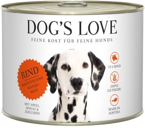 DOG´S LOVE Rind 200g Dose