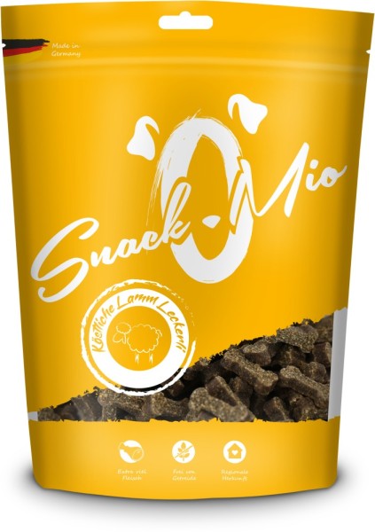 SnackOMio - köstliche Lamm Leckerli 125g Beutel