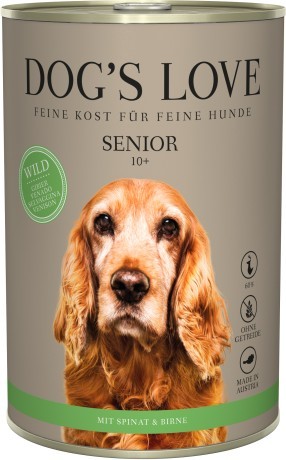 DOG´S LOVE Senior Wild 400g Dose